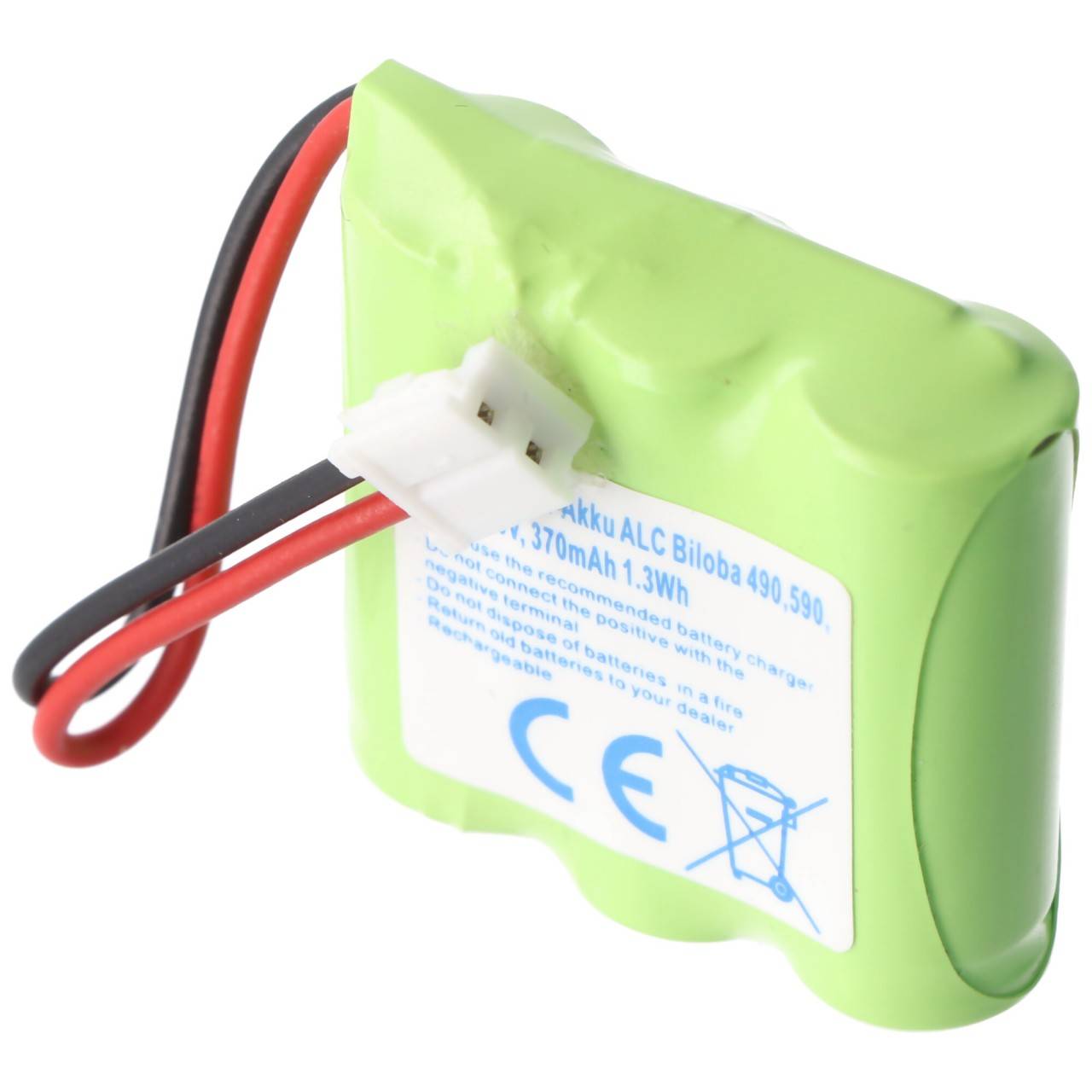 AccuCell batterie adaptée pour Alcatel Bilboa 37AAAM3BMJ, 370mAh-2
