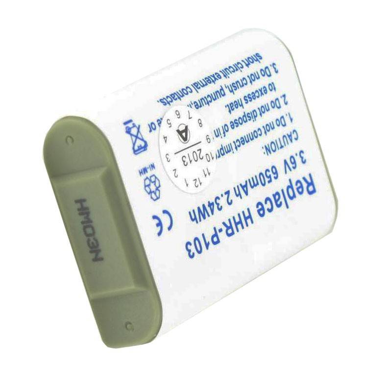 Batterie AccuCell compatible avec Panasonic HHR-P103, GP T357, NT70AAAH X3-3