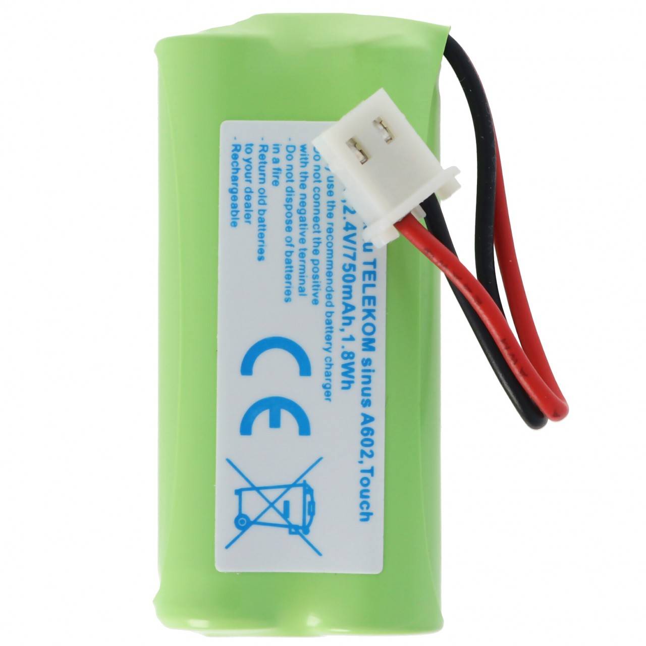 Batterie AccuCell adaptable sur le téléphone Telekom Sinus A602-2