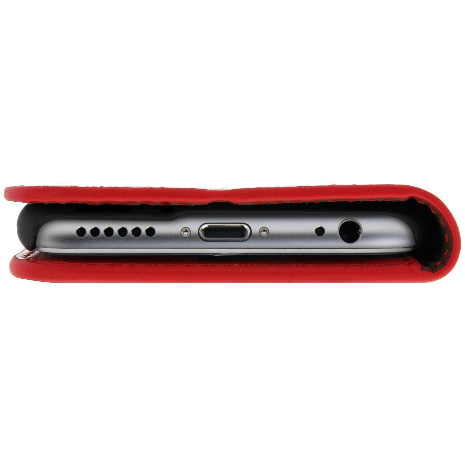 Étui pour iPhone 6 , iPhone 6s en simili cuir et finition surpiqué-4
