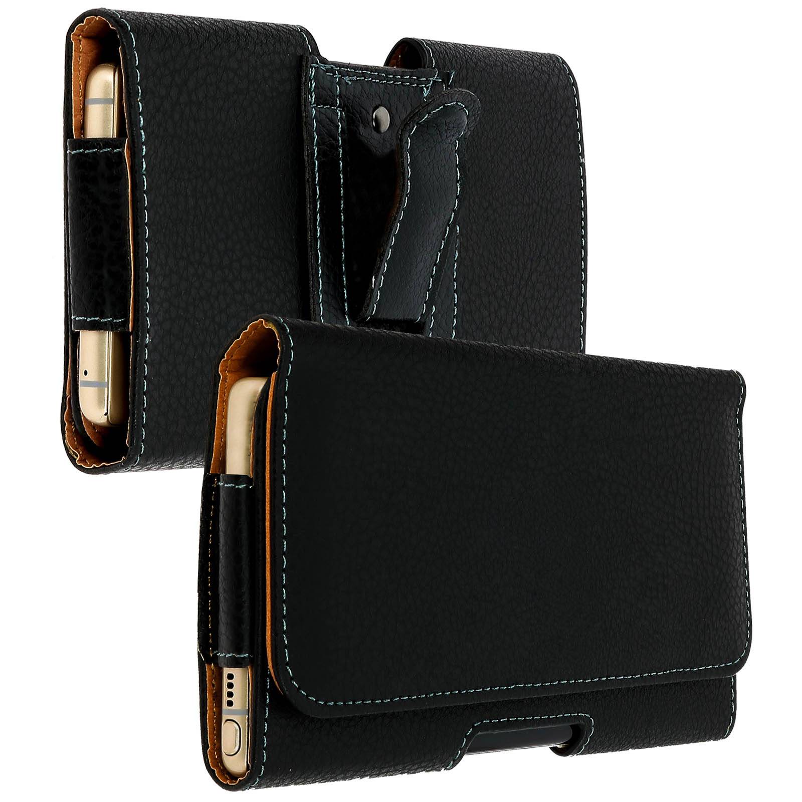 Étui ceinture Universel pour Smartphone 5.1'' à 5.5'' Passant Ceinture + Clip-1