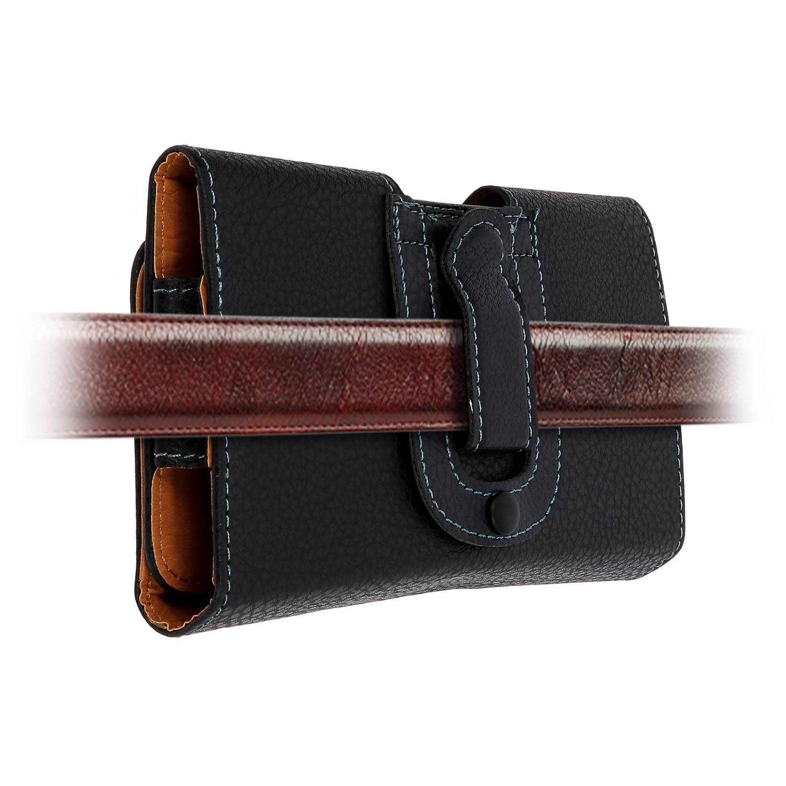 Étui ceinture Universel pour Smartphone 5.1'' à 5.5'' Passant Ceinture + Clip-4