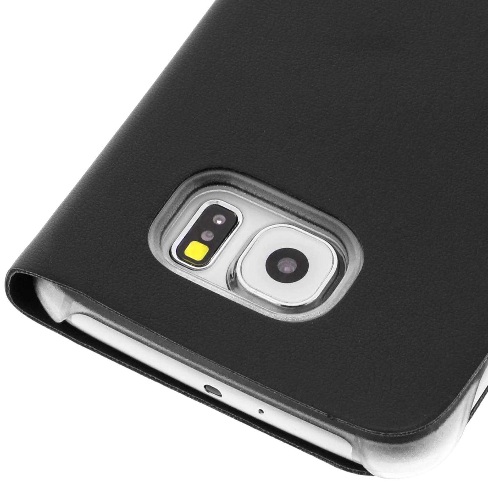 Étui Clapet Fenêtre pour Samsung Galaxy S6 - Housse-4