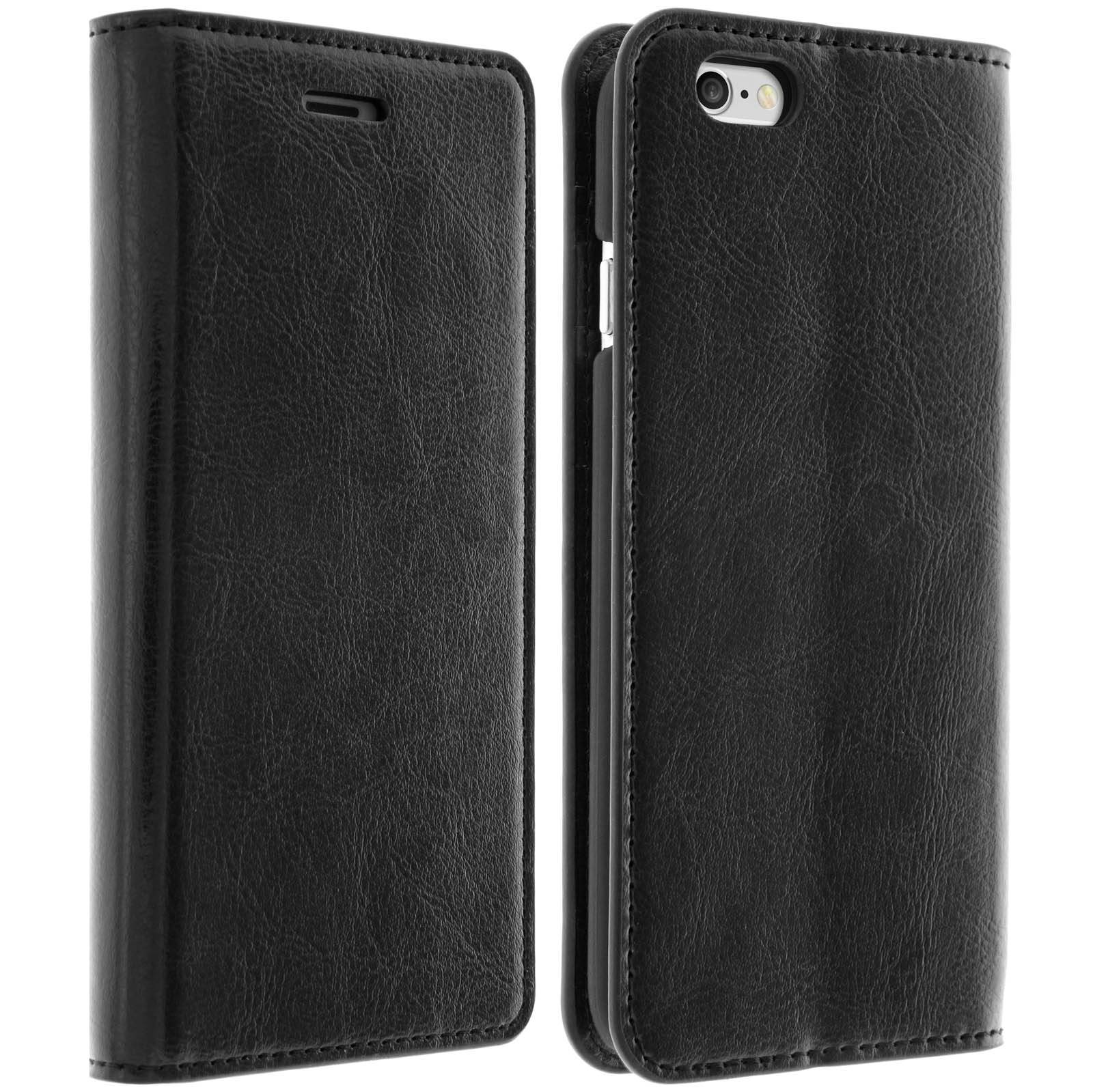 Étui pour iPhone 6 , pour iPhone 6s en simili cuir et finition surpiqué-1