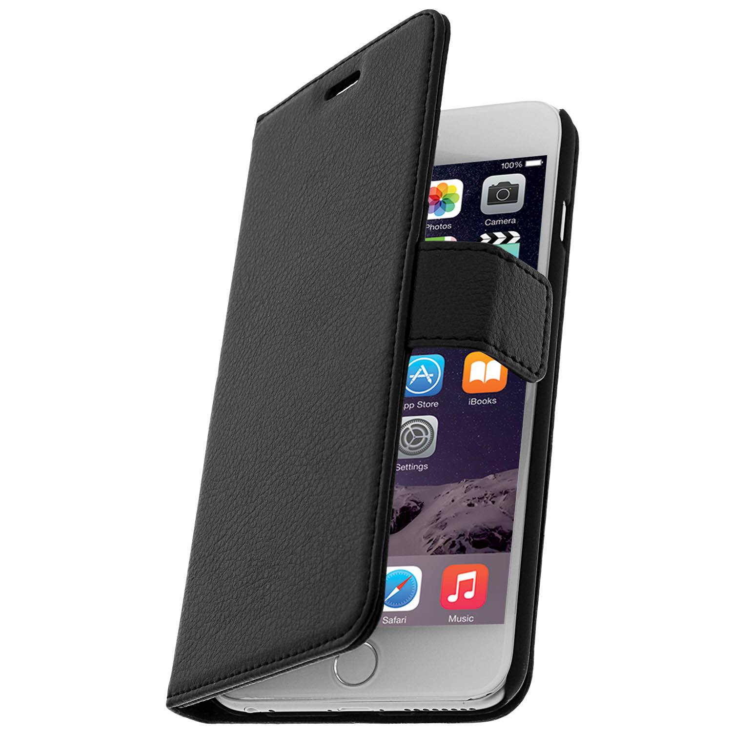 Housse Étui Folio Portefeuille pour iPhone 6 Plus-0