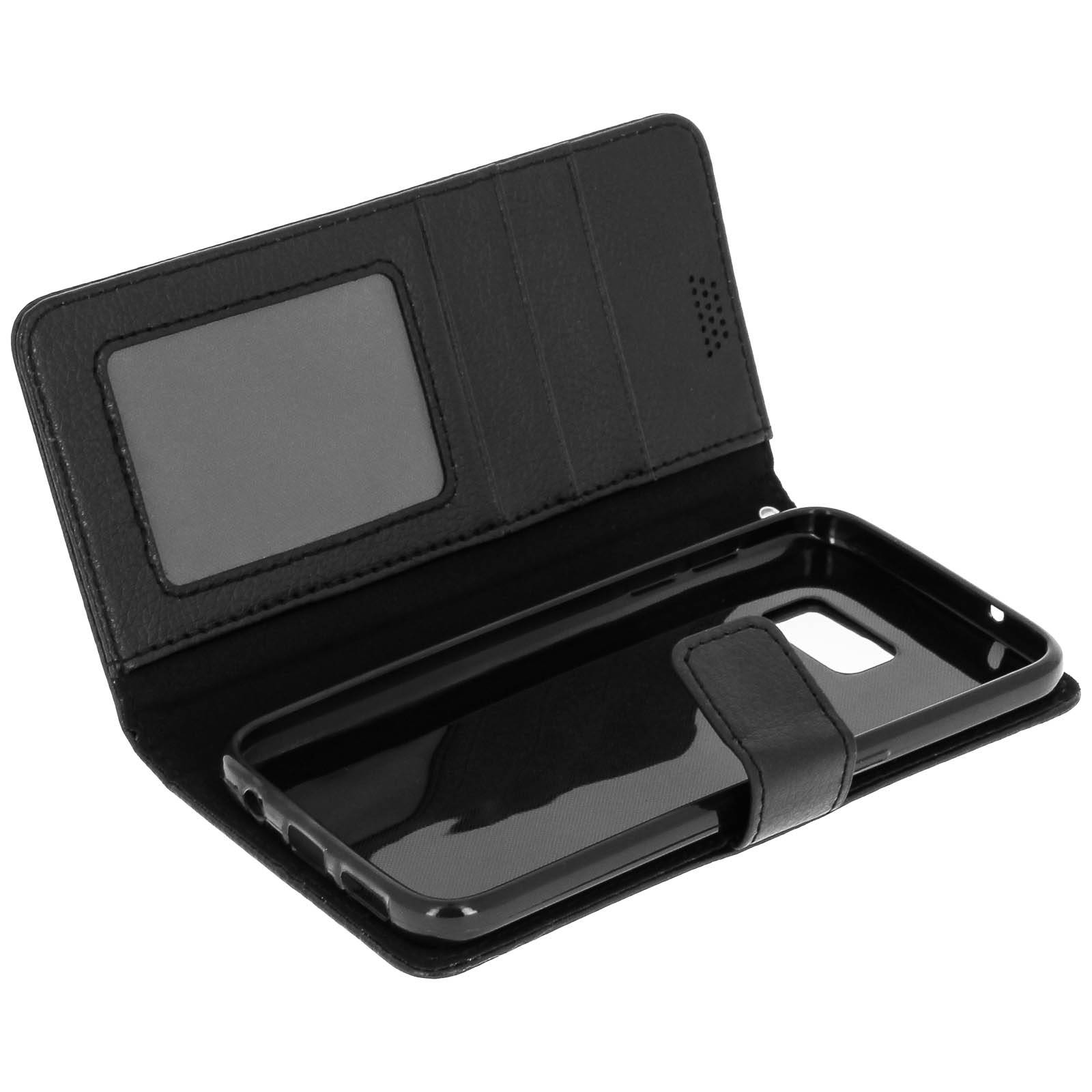 Housse Étui Folio Portefeuille pour Samsung Galaxy S7 - Fonction Support-0