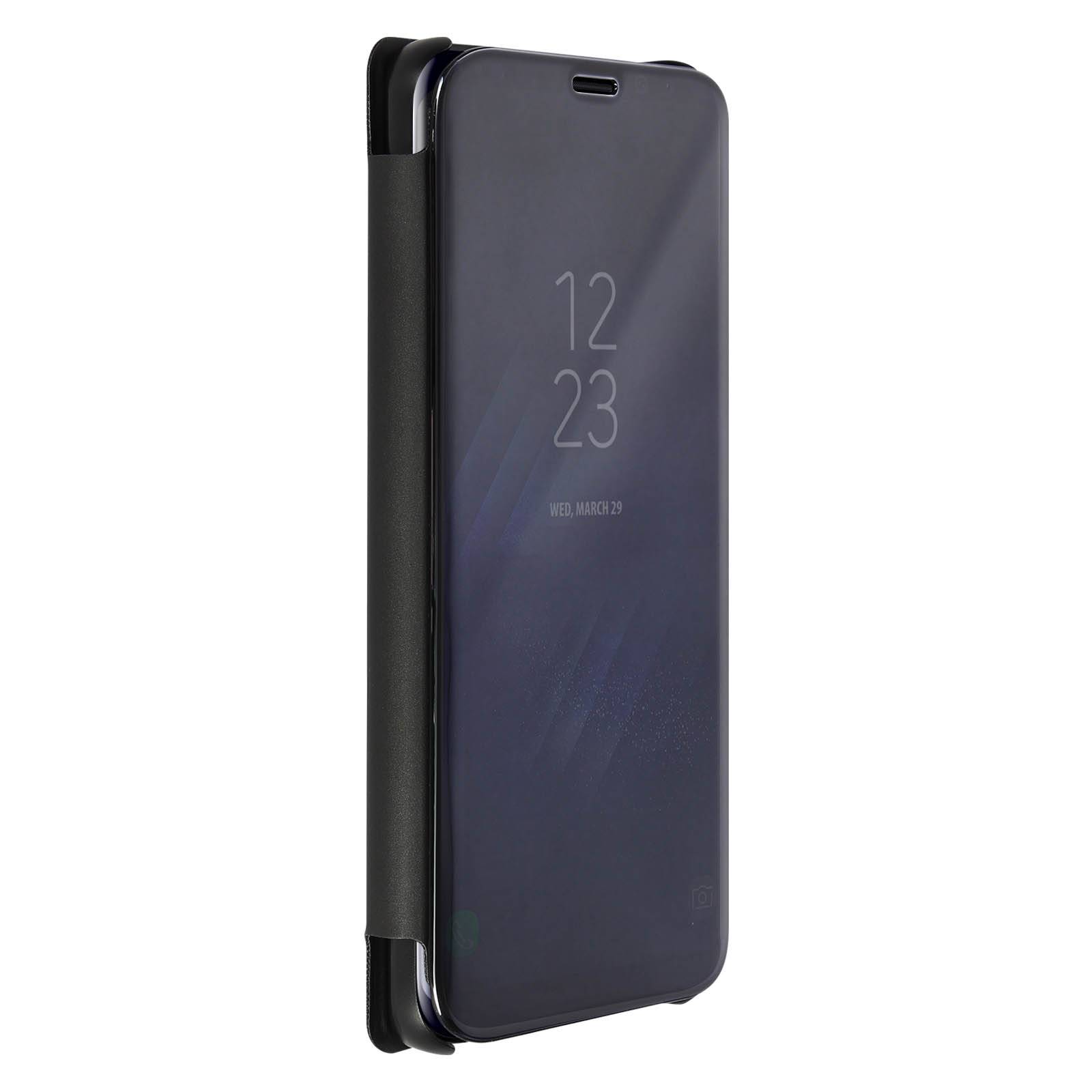 Housse Clapet Translucide pour Samsung Galaxy S8 - Design Effet Miroir-4