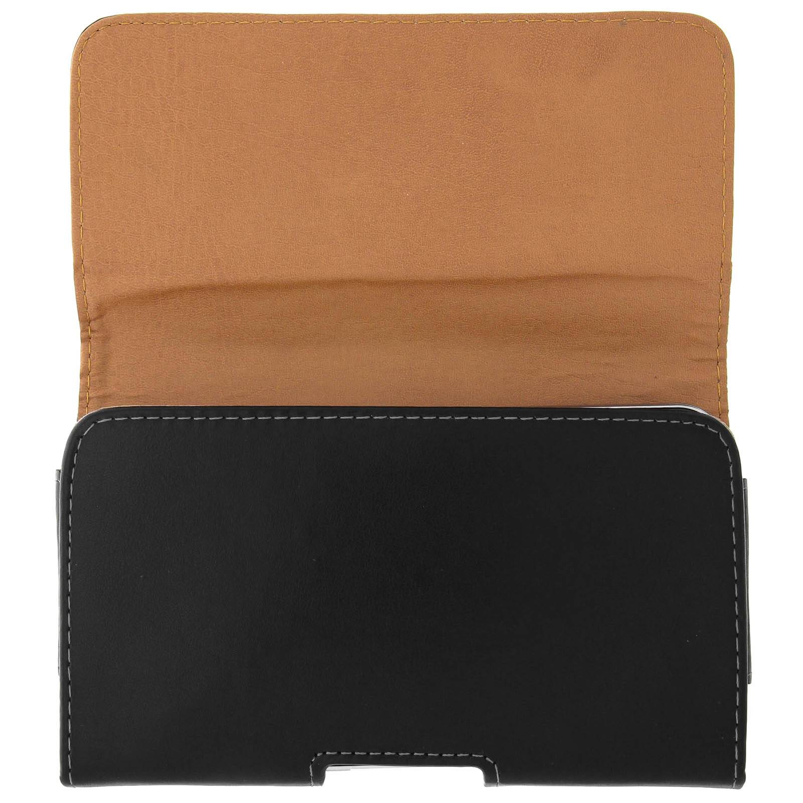 Étui Ceinture Horizontal pour Smartphone 5.3 à 5.5" Taille XXL avec Clip Rotatif-2