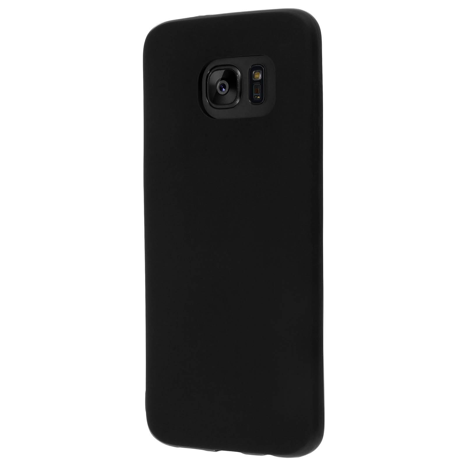 Coque pour Galaxy S7 Edge en Silicone Gel Souple avec Effet Mate-2
