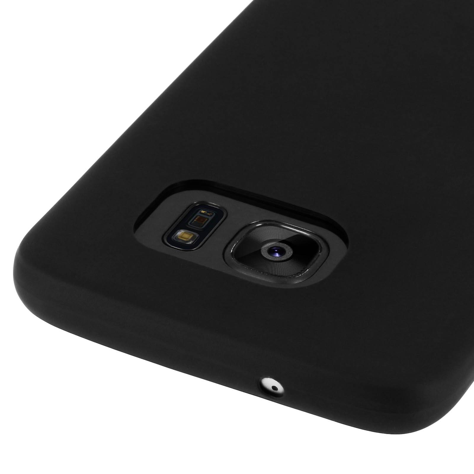 Coque pour Galaxy S7 Edge en Silicone Gel Souple avec Effet Mate-3
