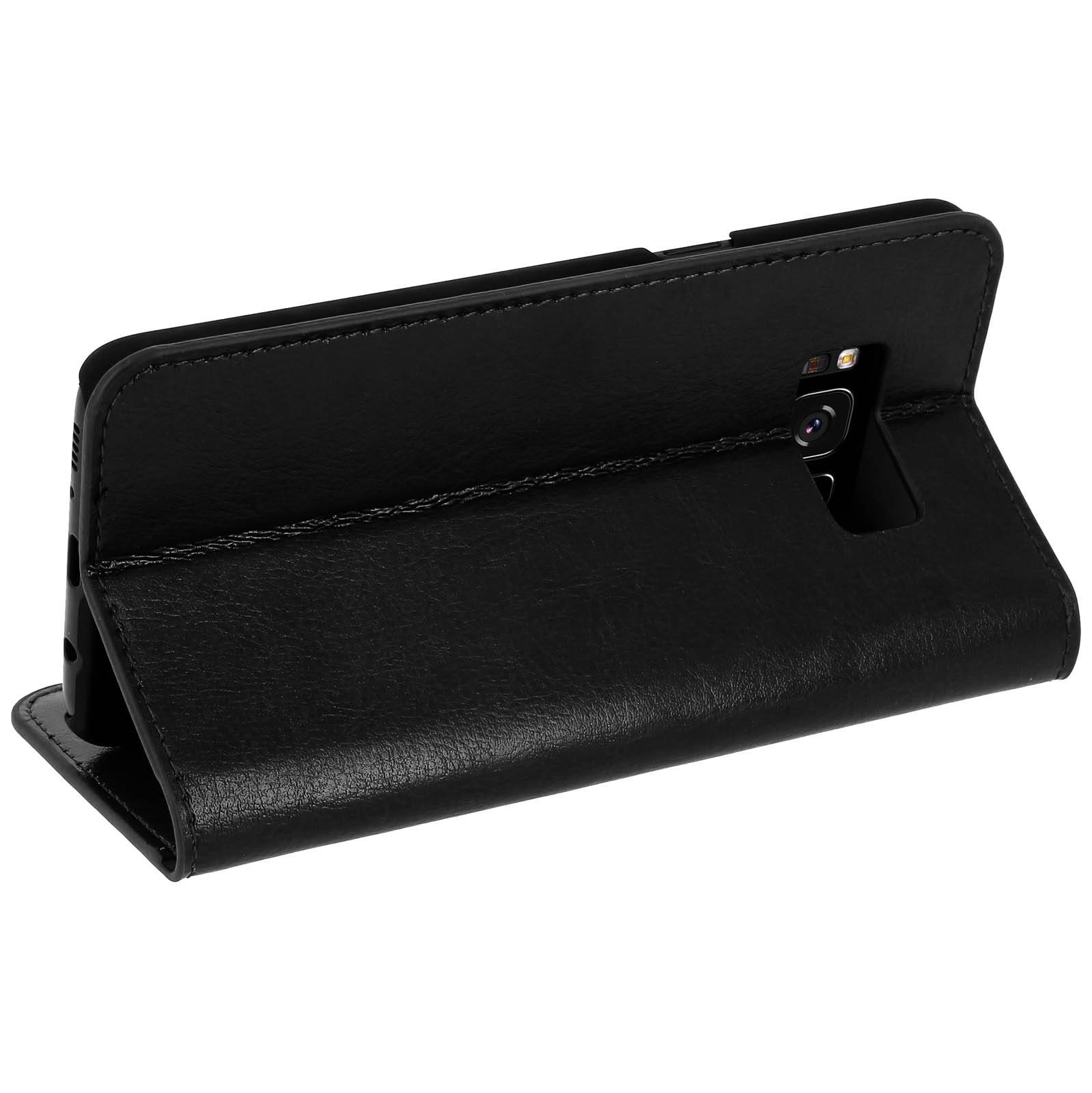 Housse Étui Portefeuille Cuir pour Samsung Galaxy S8 - Protection Intégrale-4