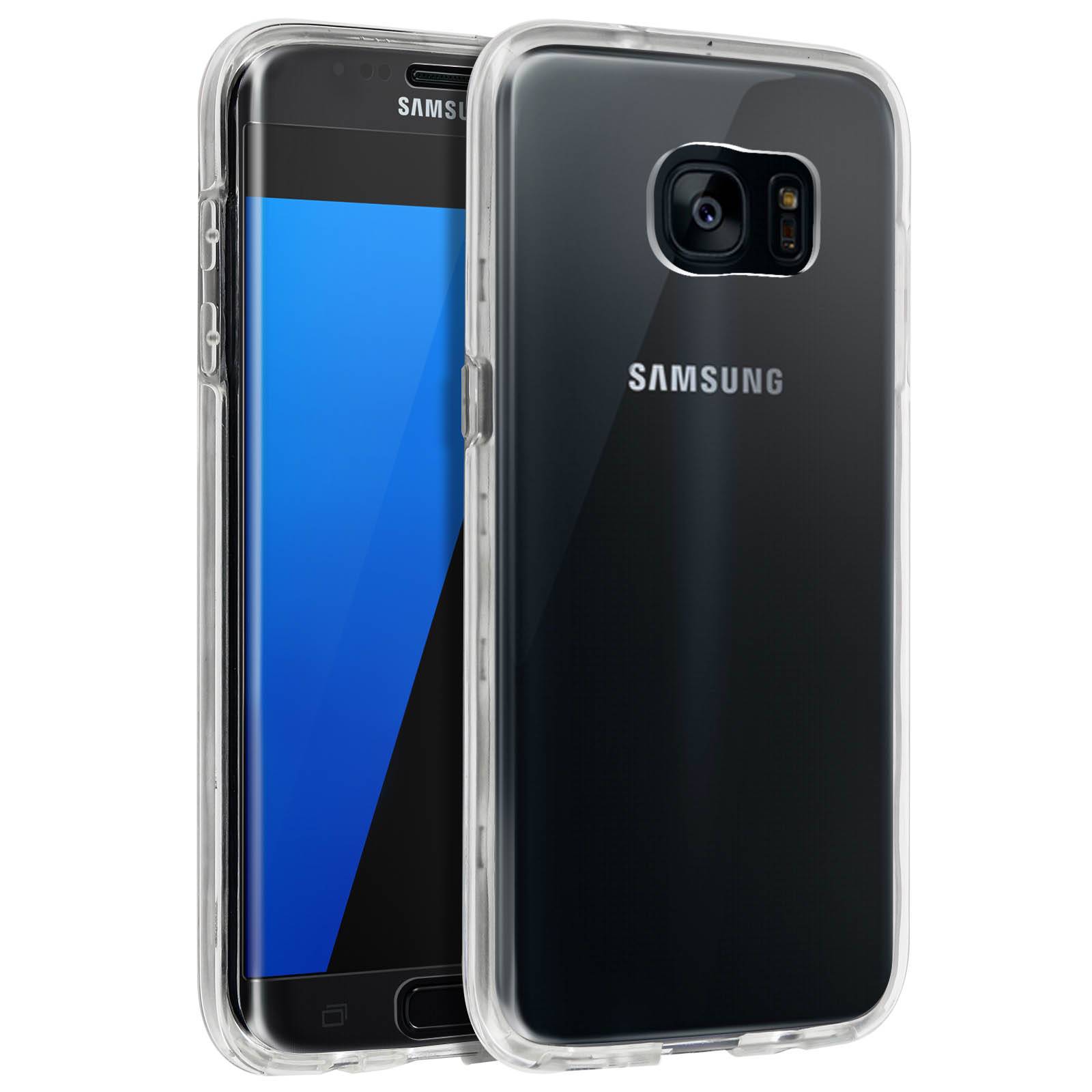 Coque Intégrale Samsung Galaxy S7 Edge - Protection Avant Arrière-1