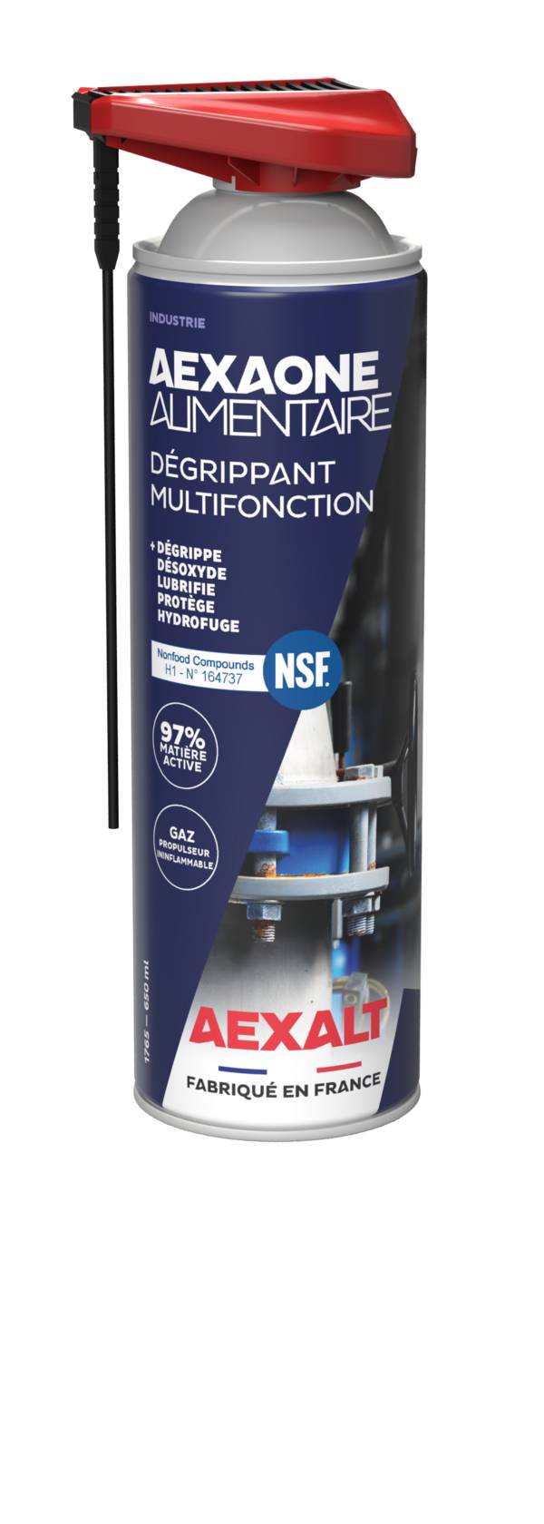 AEXAONE ALIMENTAIRE - Dégrippant multifonction alimentaire - 650 ml