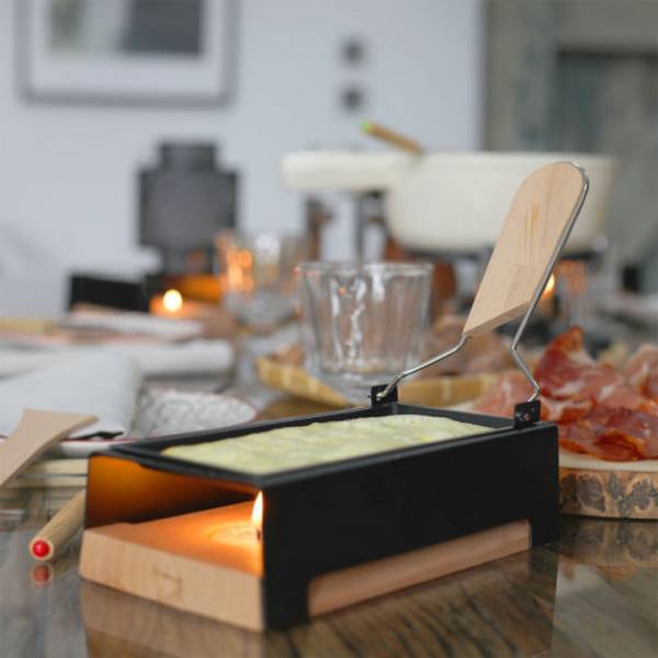 Appareil à raclette 1 ou 2 personnes à la Bougie