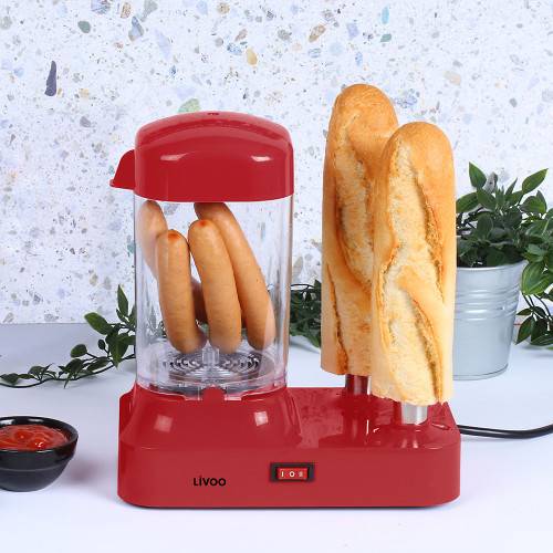 Machine à hot-dog rouge 340W-0
