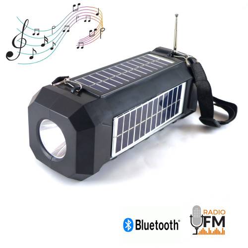 Radio solaire enceinte portable sans fil SOLARWAVE-1