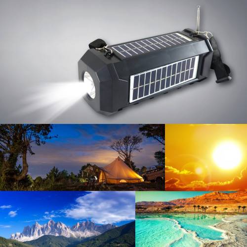 Radio solaire enceinte portable sans fil SOLARWAVE-0