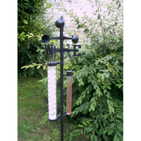 Station météo de jardin complète