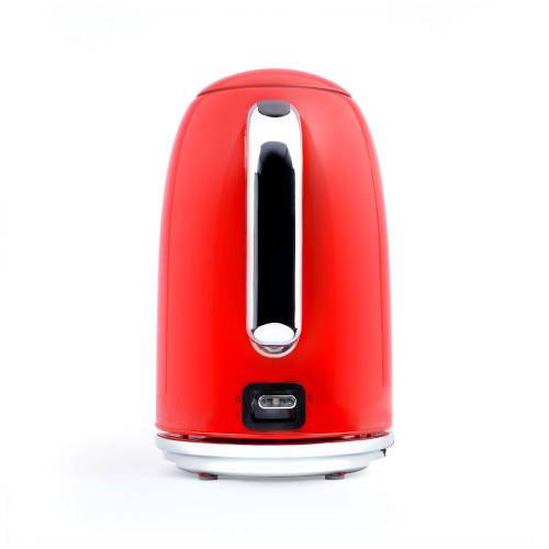 Bouilloire design Rétro rouge 1.7L-3