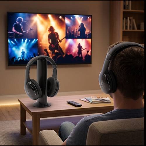 Set de 2 casques sans fil Hitech multi-usages-2