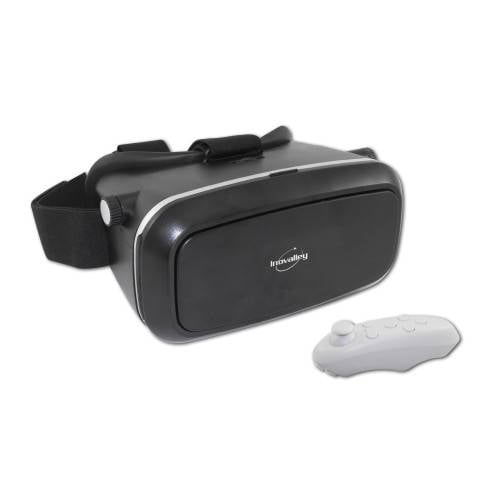 Lunettes réalité virtuelle 3D avec joystick Bluetooth INOVALLEY-3