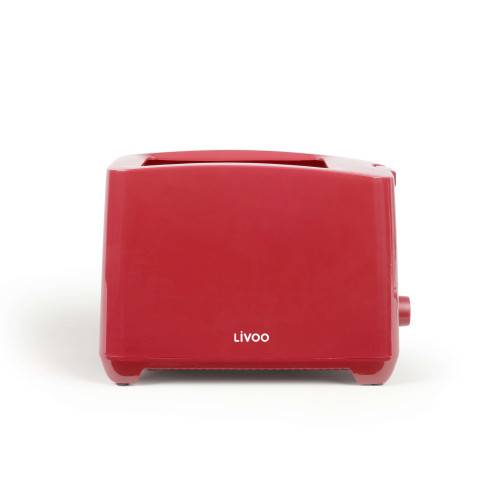 Grille-pain 2 fentes rouge 750W-0