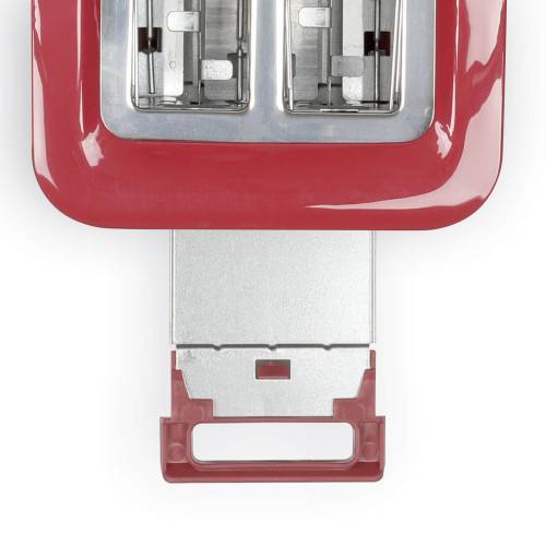 Grille-pain 2 fentes rouge 750W-2