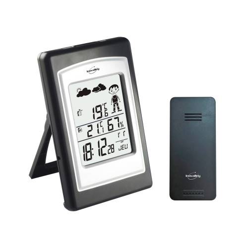 Station météo électronique LCD sans fil-0