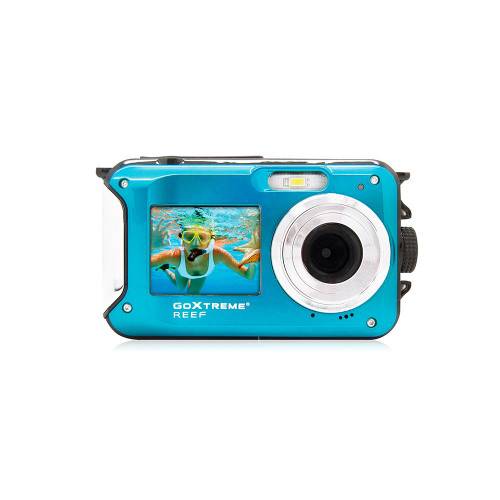 Appareil photo sous-marin EASYPIX 2 écrans GoXtrem Reef Bleu-2