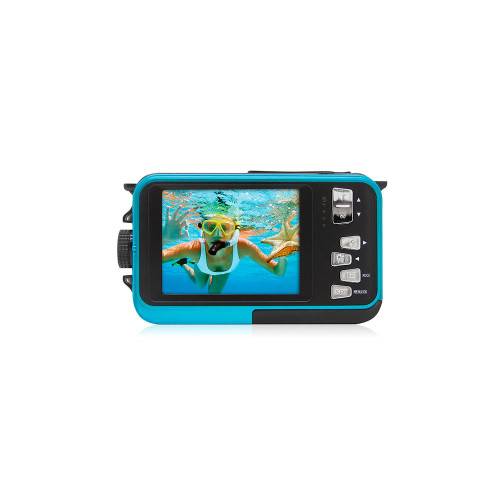 Appareil photo sous-marin EASYPIX 2 écrans GoXtrem Reef Bleu-3