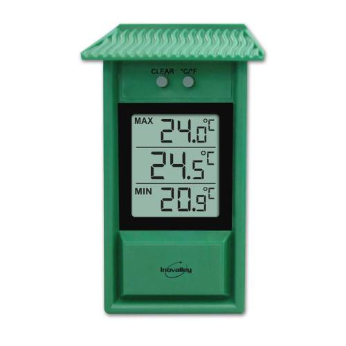Thermomètre électronique MINI-MAXI vert-0