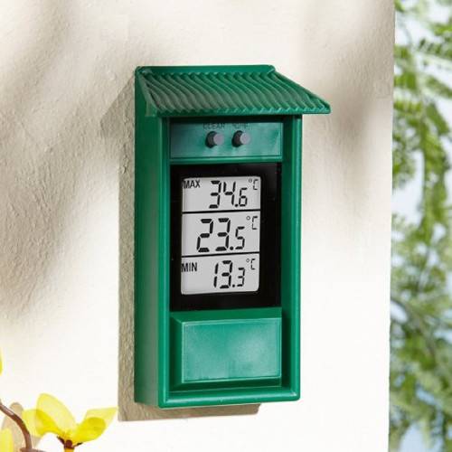 Thermomètre électronique MINI-MAXI vert-1