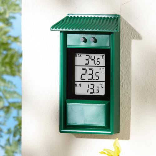 Thermomètre électronique MINI-MAXI vert-2