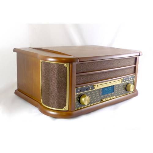 Chaîne Hifi Rétro multifonction DeLuxe-2