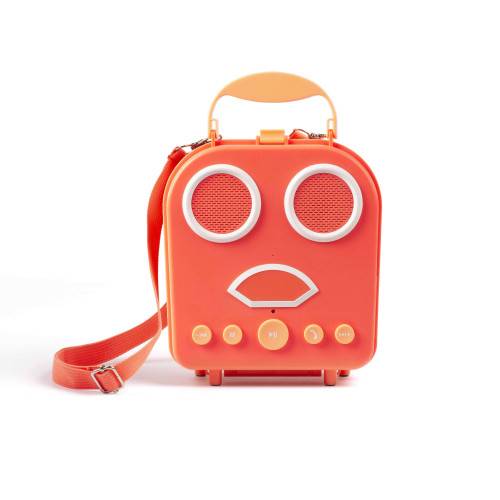 Enceinte Bluetooth orange FACESOUND-1