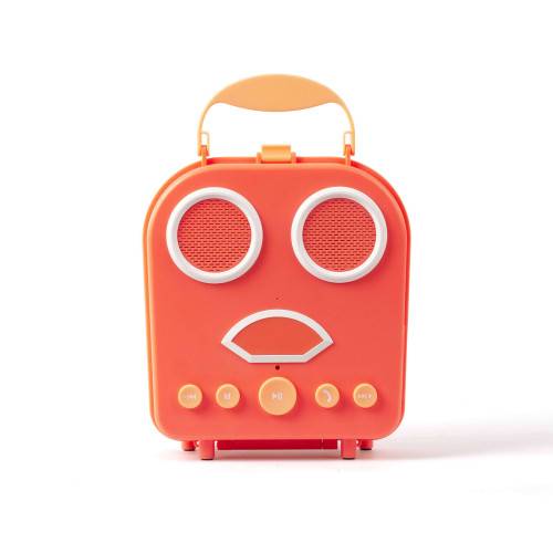 Enceinte Bluetooth orange FACESOUND-3