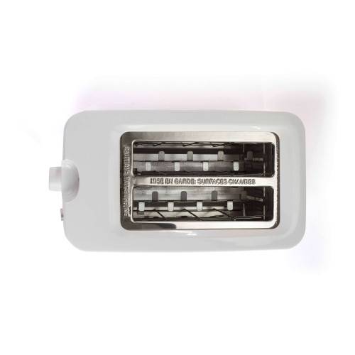 Grille-pain 2 fentes blanc 750W-1