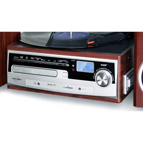 Platine vinyle Hifi RETRO multifonction-1