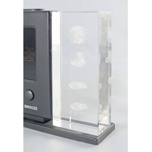 Station météo électronique avec écran en CRISTAL-1