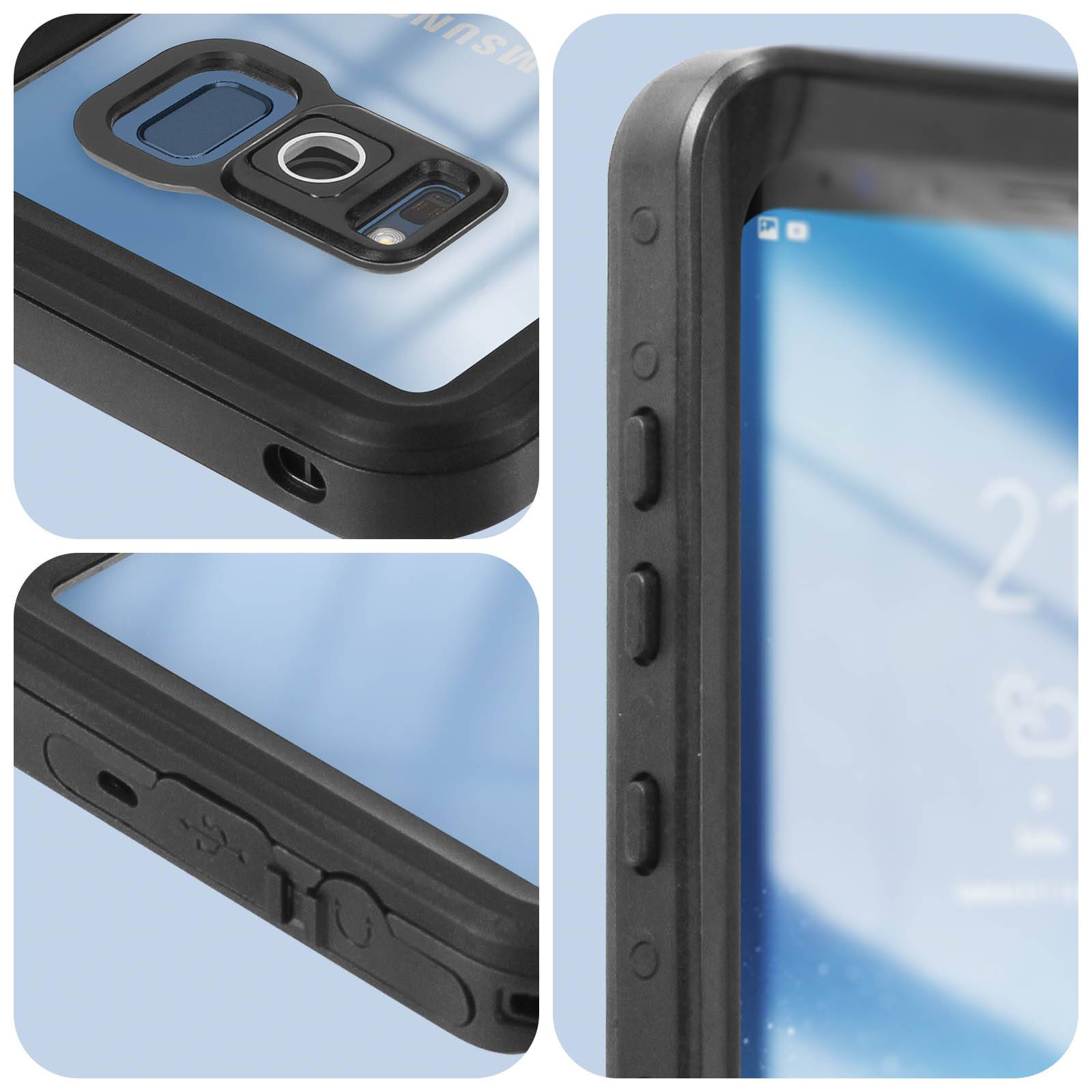 Coque Étanche pour Galaxy S8 Protection Antichocs et Waterproof IP68-1