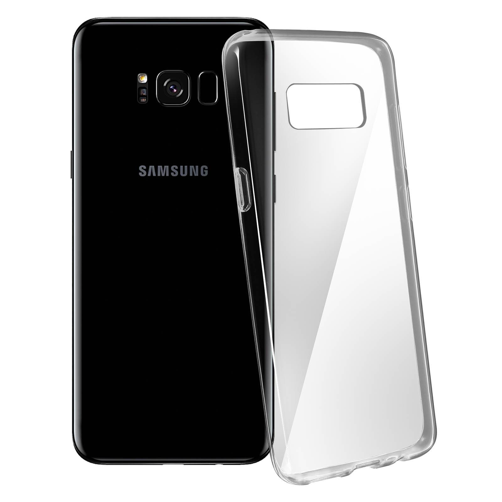Coque Galaxy S8 Protection silicone gel souple antirayures-0