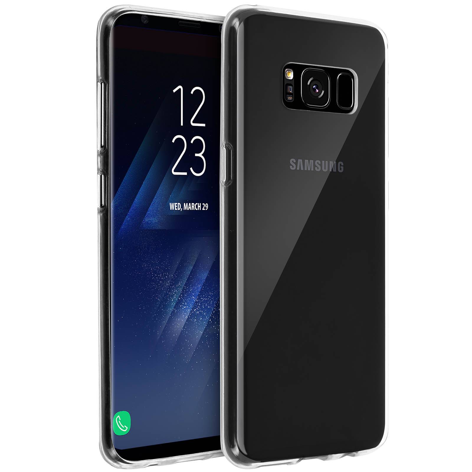 Coque Galaxy S8 Protection silicone gel souple antirayures-1