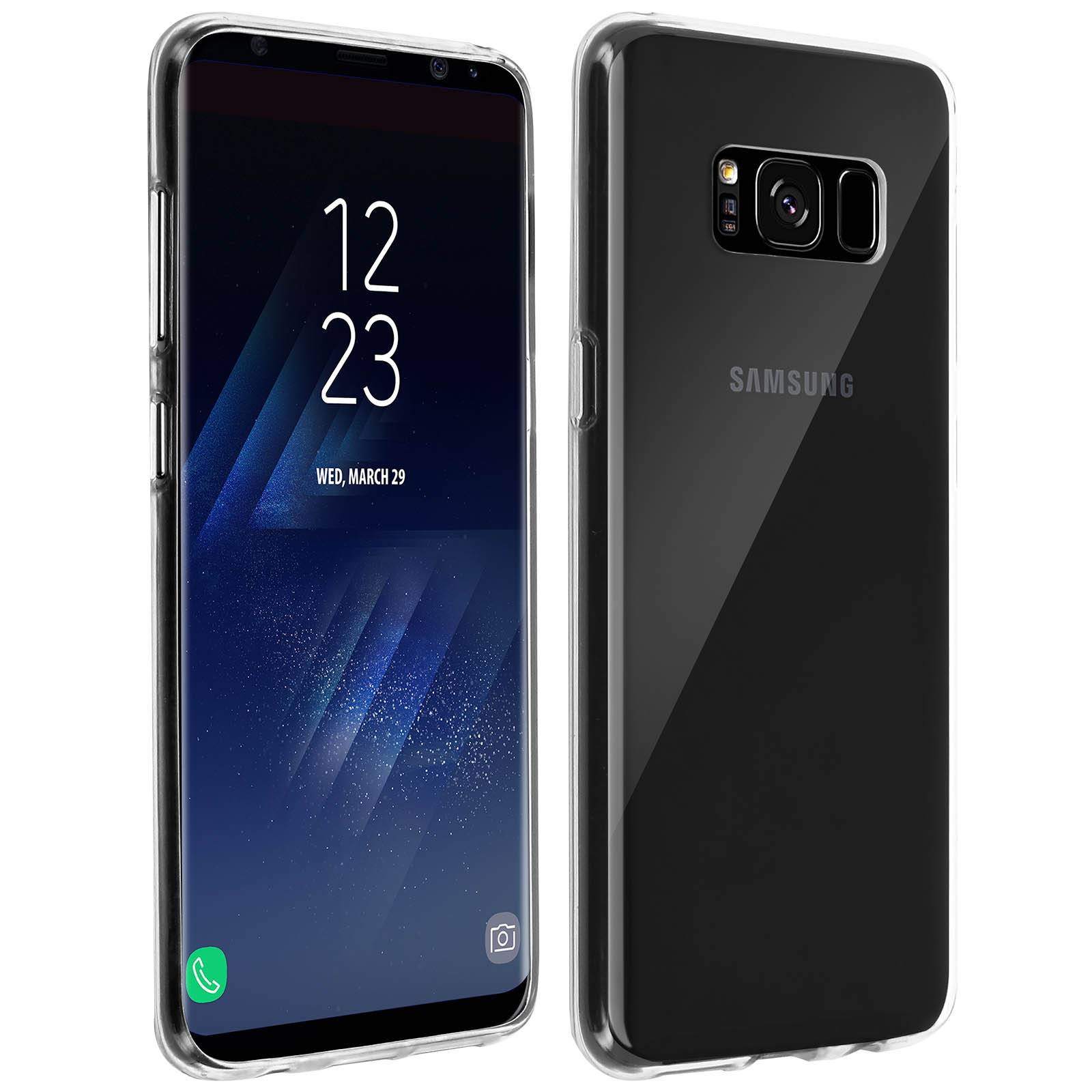 Coque Galaxy S8 Protection silicone gel souple antirayures-2