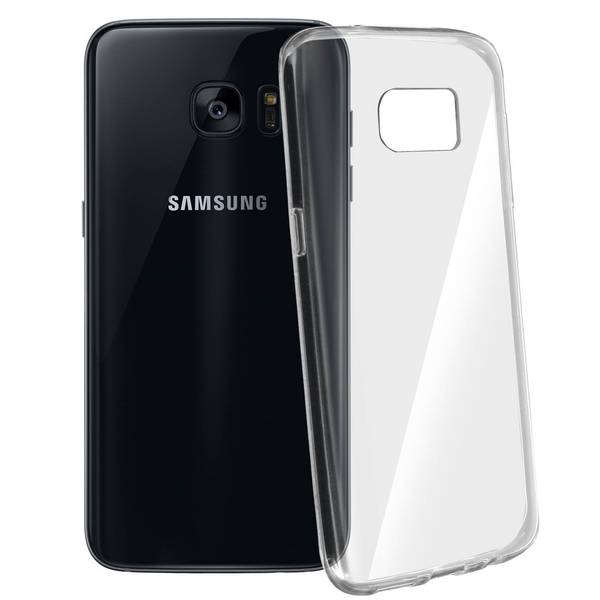 Coque pour Galaxy S7 Edge en Silicone Gel Souple avec Effet Mate