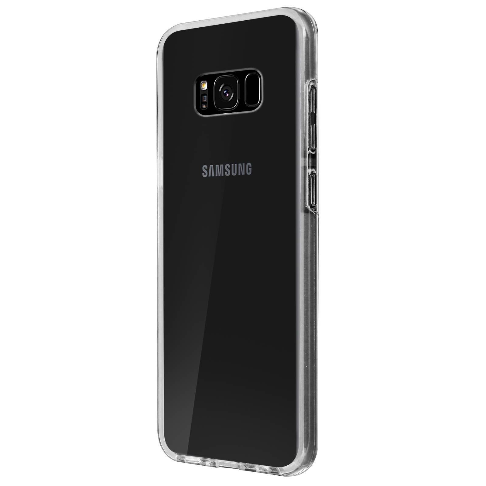 Coque Galaxy S8 Protection Avant Silicone + Arrière Polycarbonate-2
