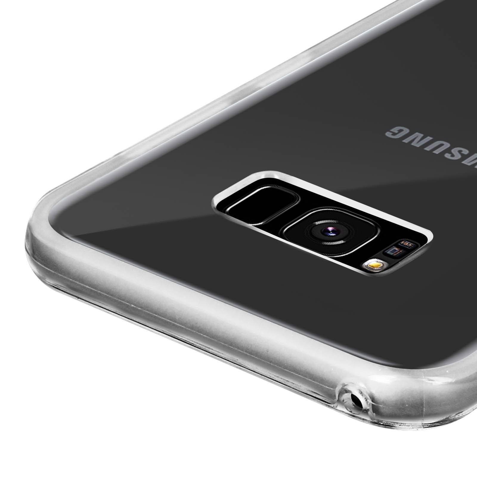 Coque Galaxy S8 Protection Avant Silicone + Arrière Polycarbonate-4
