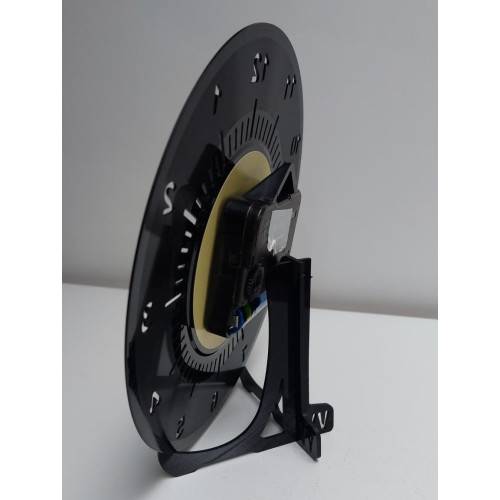 Horloge vinyle 45T recyclé YELLOW-1
