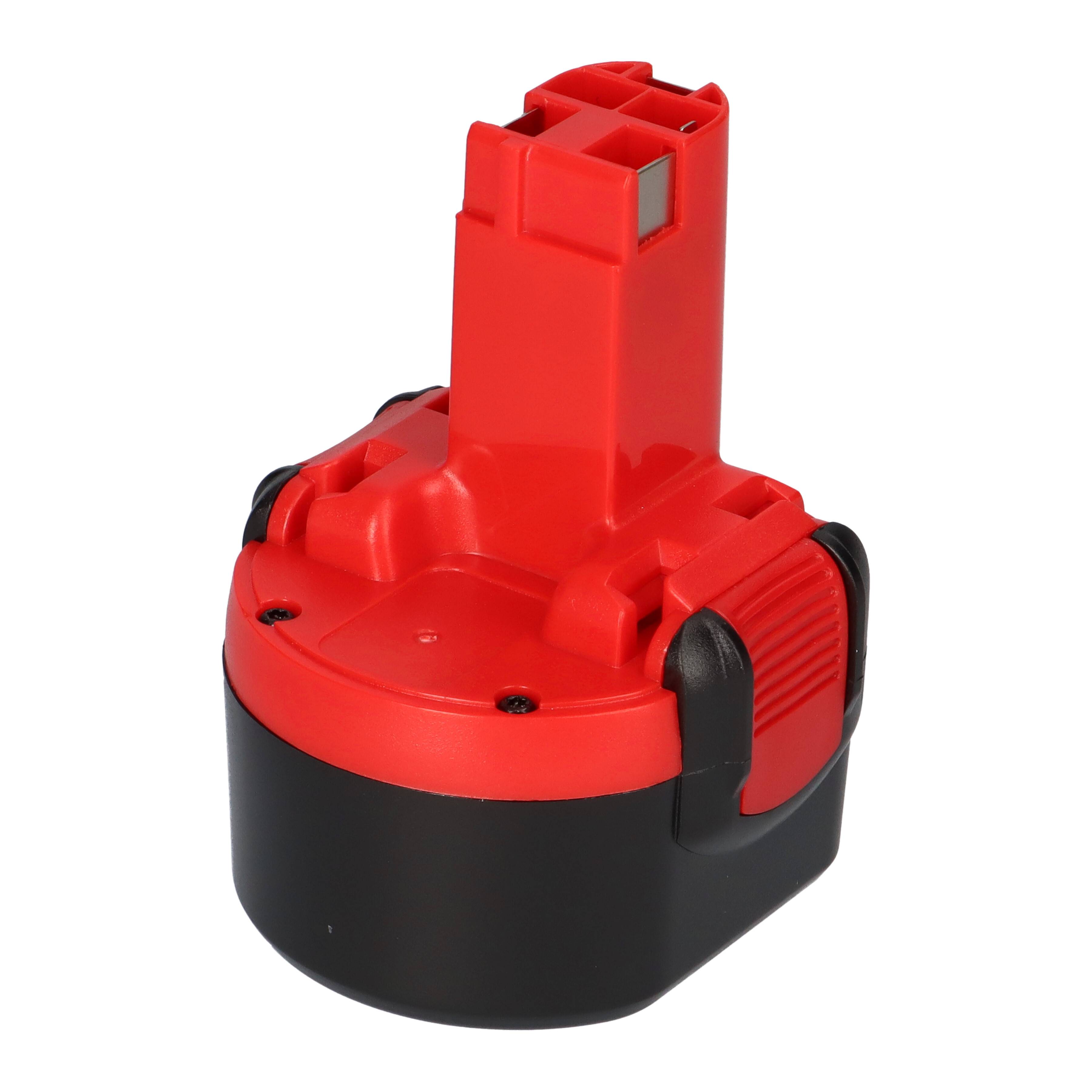 XCell 119565 Hückmann Batterie pour outil remplace la batterie d'origine Bosch 2607335272 9.6 V 3000 mAh NiMH-4