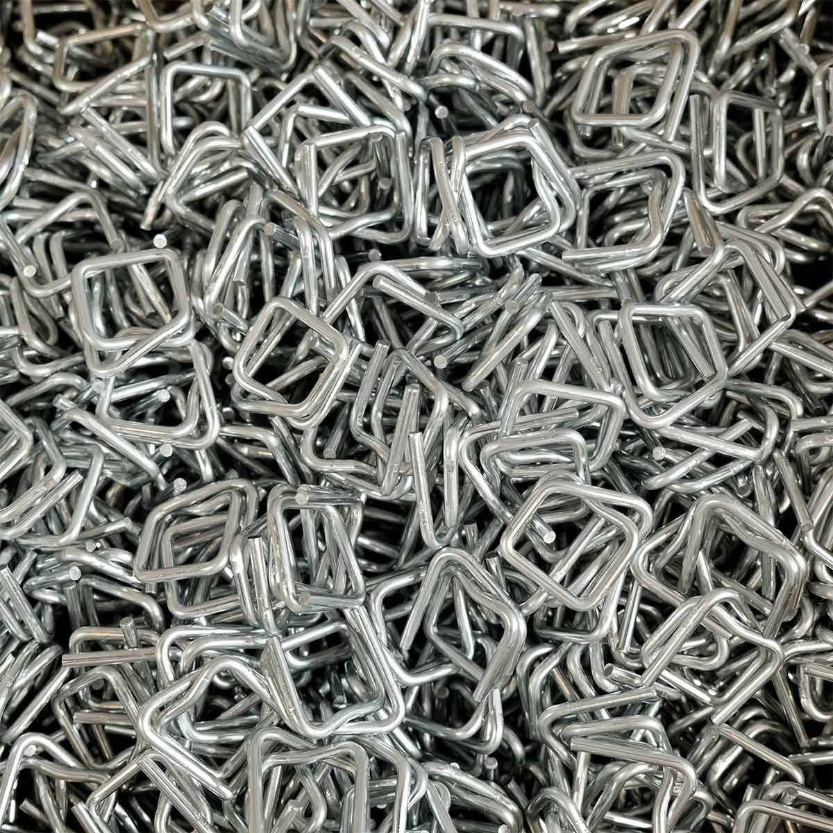 Boucle acier autobloquante 16 mm - Qualité PRO TECPLAST BC - Carton 1000 boucles-4