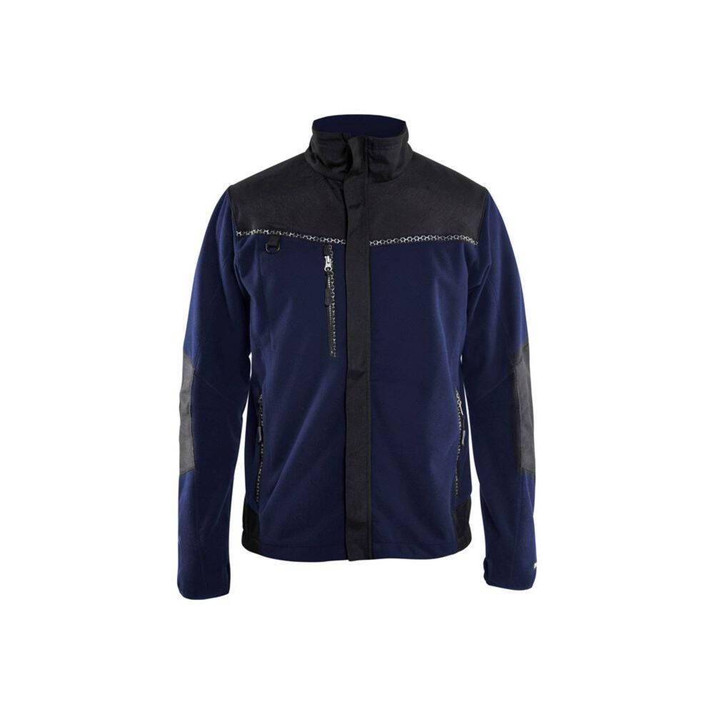 Veste polaire coupe-vent Blaklader Marine / Noir XXL-0